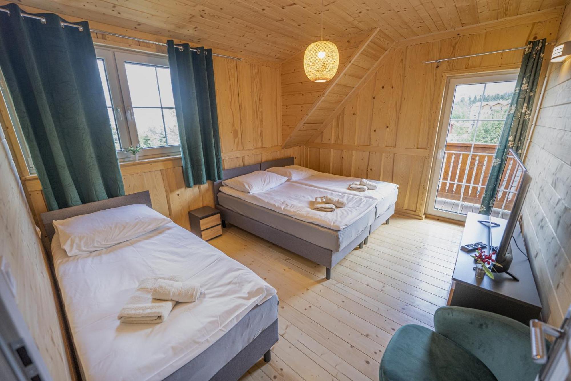 Horská chata Szafranowe Wzgorze I-dom Z Parkingiem, Sauna, Zew Jacuzzi *